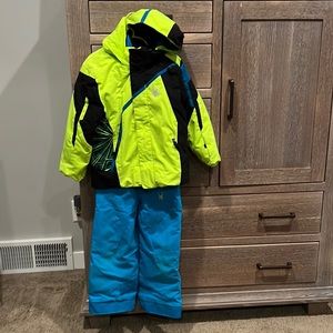 Boys Spyder Ski jacket and snow pants